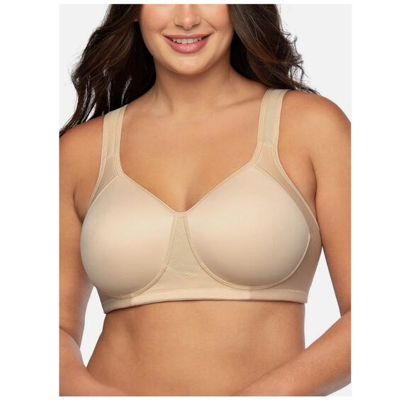 Brand New Vanity Fair Women's 36D Beige Sport Bra - Picture 1 of 8
